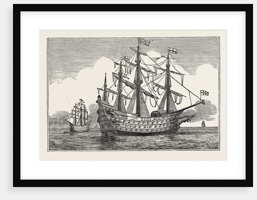 The Sovereign of the Seas. 1637 by Anonymous