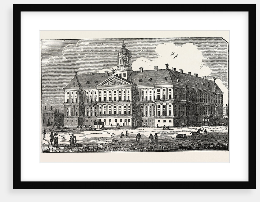 The Royal Palace at Amsterdam, the Netherlands by Anonymous