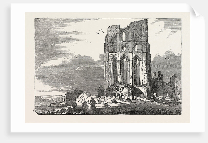 The Ruins of Tynemouth Priory by Anonymous