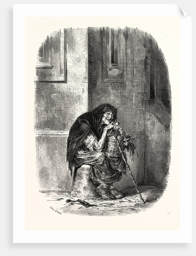 A Strasbourg Beggar by Anonymous