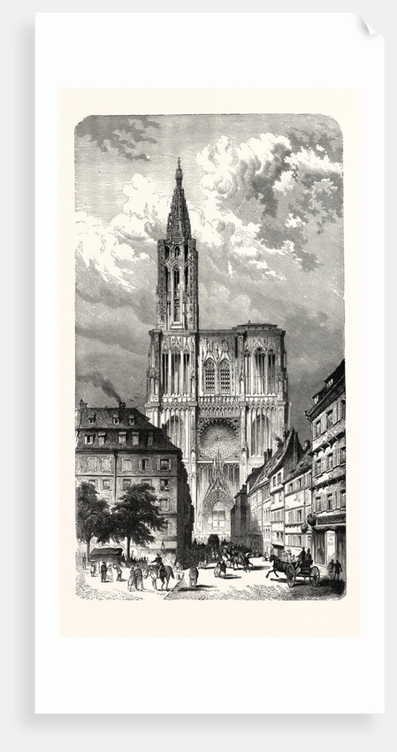 Strasbourg Cathedral, France by Anonymous