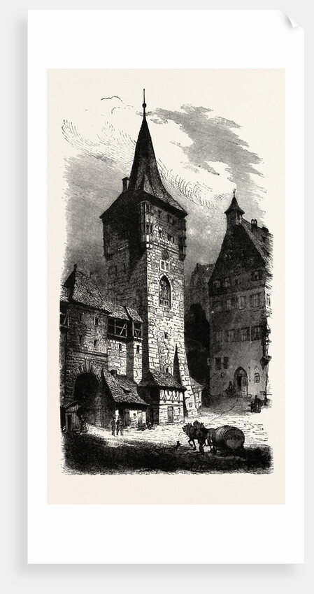 Nuremberg: City Gate, Germany by Anonymous