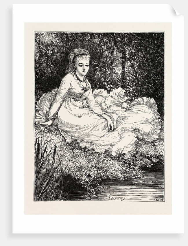 A Child No More! a Maiden Now - a Graceful Maiden, with a Gentle Brow by Anonymous