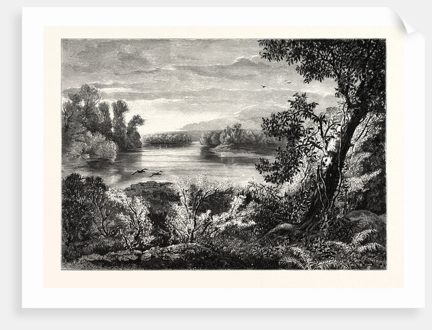 Juniata River, Near Lewistown by Anonymous