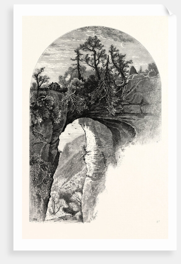 Natural Bridge, Virginia by Anonymous