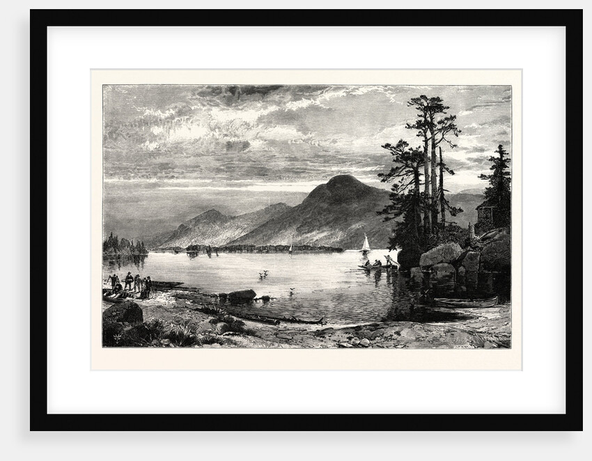 Fourteen-Mile Island, Lake George by Anonymous