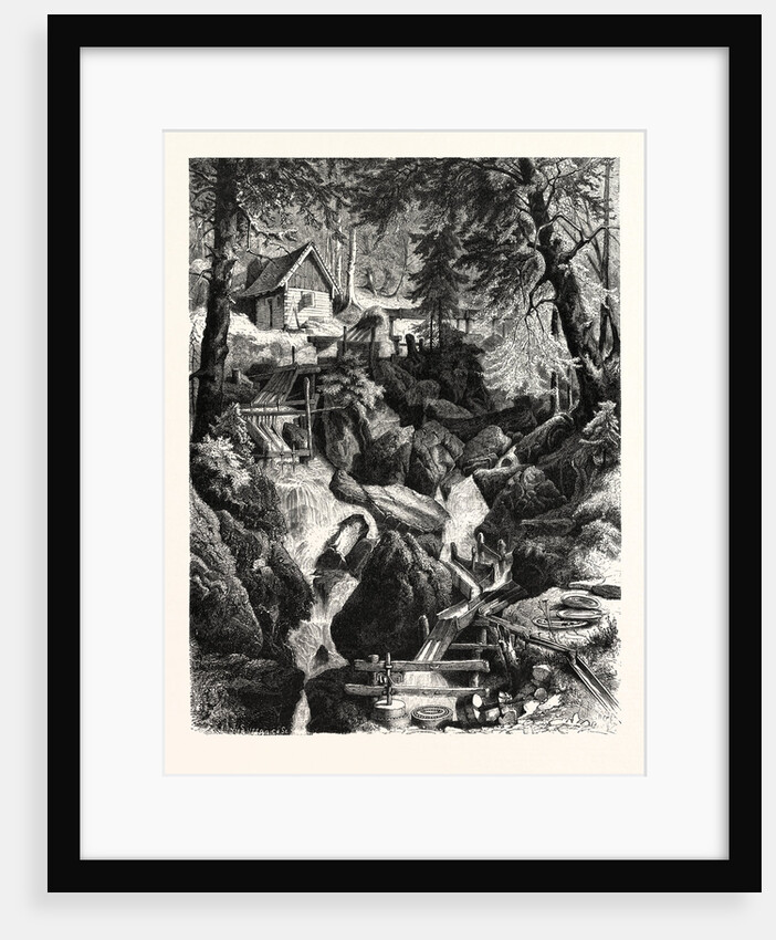 Romantic Industries of the Alps: Marble Mills on the Untersberg by Anonymous