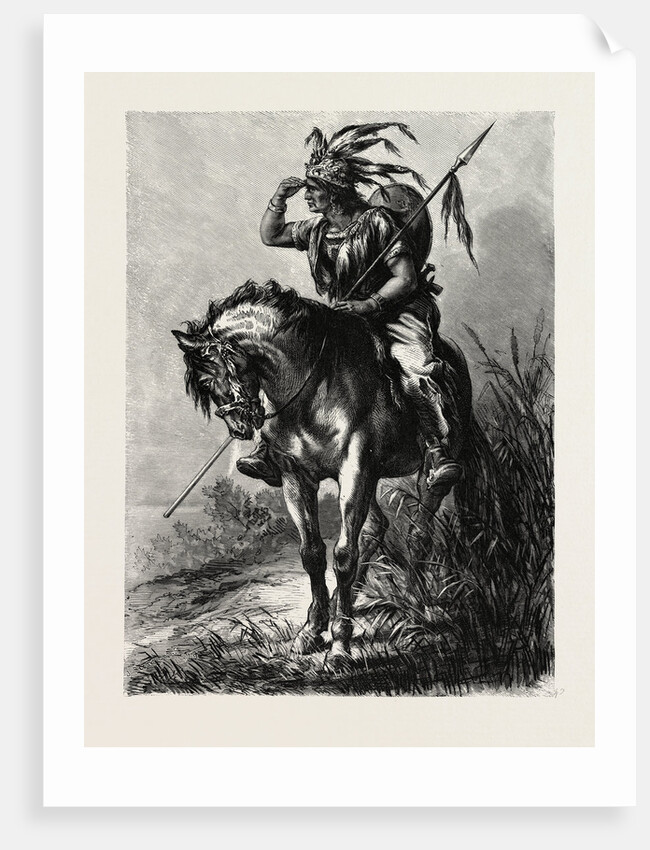 An Indian Scout, USA by Anonymous