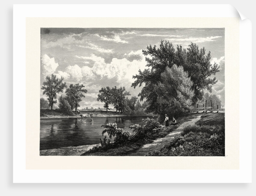 Esopus Creek, Near Kingston, New York by Anonymous