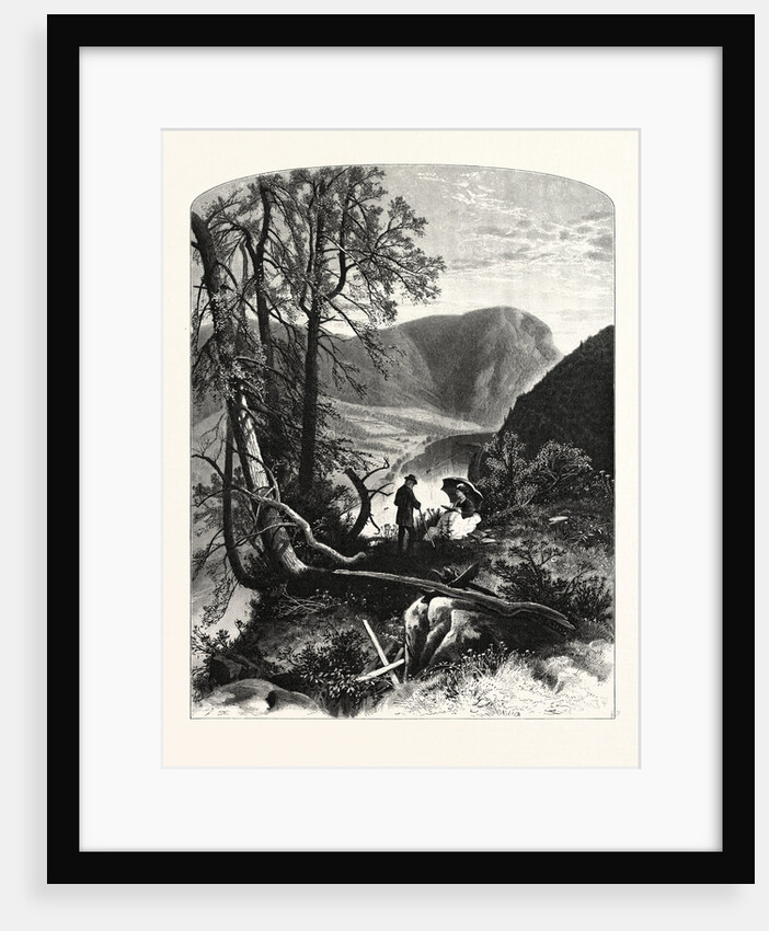 View from Prospect Rock, Delaware Water Gap by Anonymous