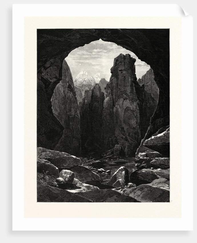 The Narrows, North Fork of the Rio Virgen, Utah, USA. by Anonymous