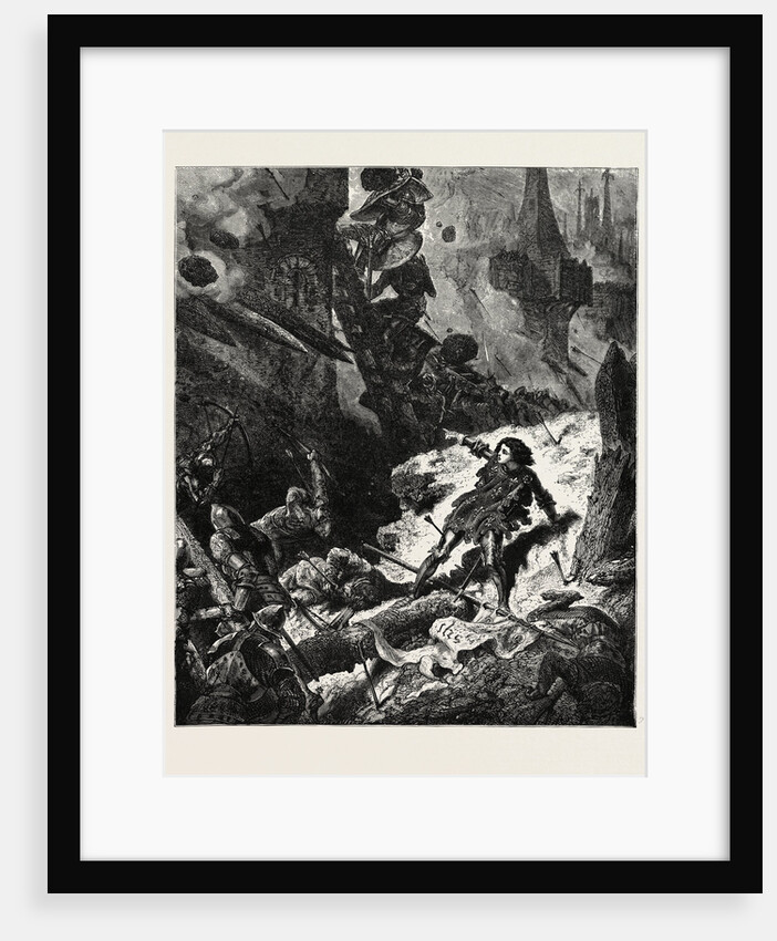 Joan of Arc at the Siege of Paris by Anonymous