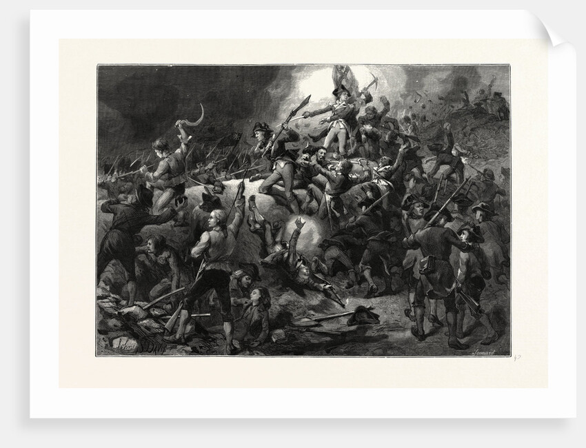 The Battle of Bunker Hill, June 17, 1775 by Anonymous