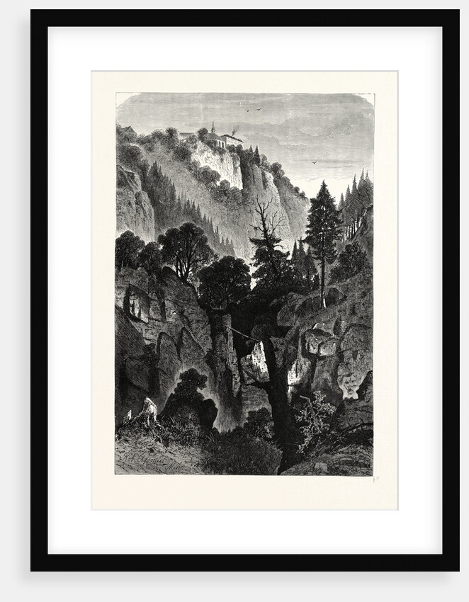 The Nunnery of Ottilienberg, Alsace by Anonymous