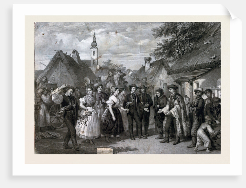 A Wedding in the Village by Anonymous