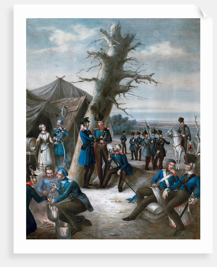 Camp of the Prussian Army by Anonymous