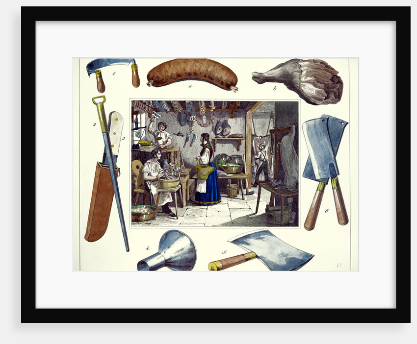 At the Butchers by Anonymous