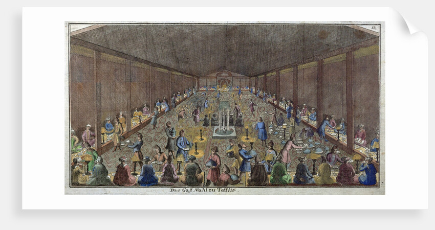 Large Dinner in Tbilisi by Anonymous