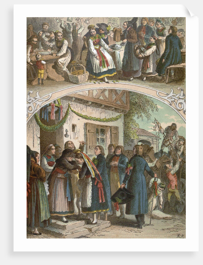 Traditional Hungarian Wedding by Anonymous