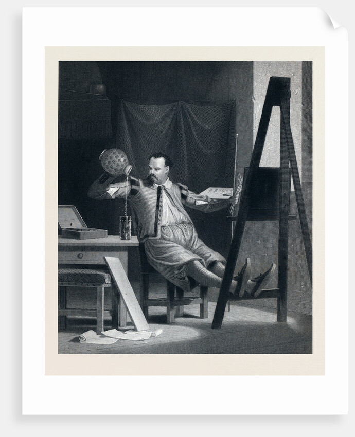 The Painter Relaxing by Anonymous