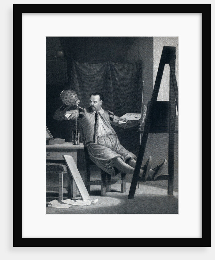 The Painter Relaxing by Anonymous