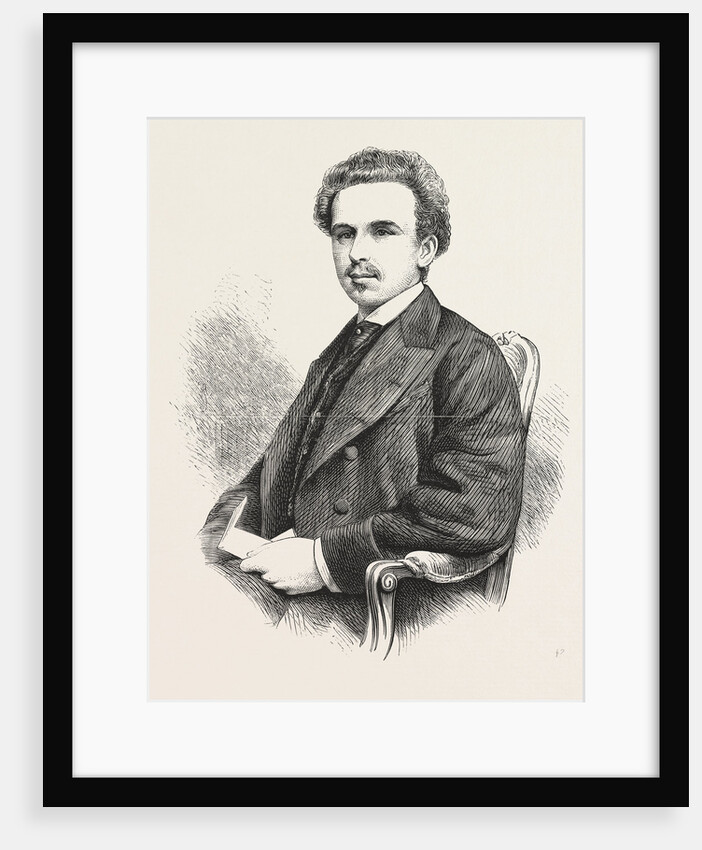 The Late Viscount Amberley, Liberal Politician Lord John Russell by Anonymous