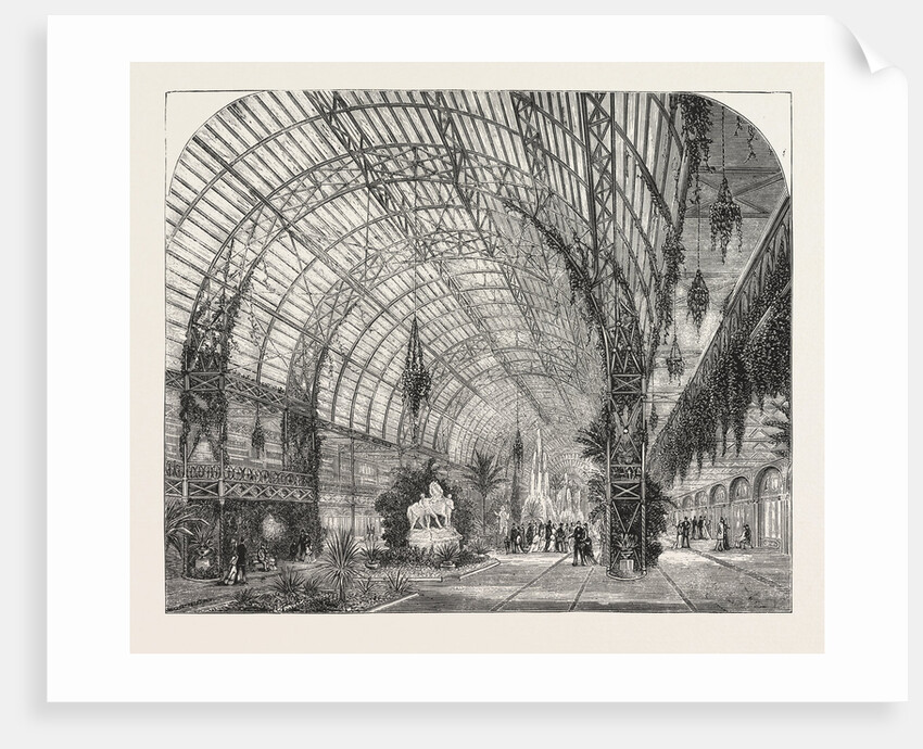 Westminster Aquarium and Winter Garden: The Central Hall, London by Anonymous