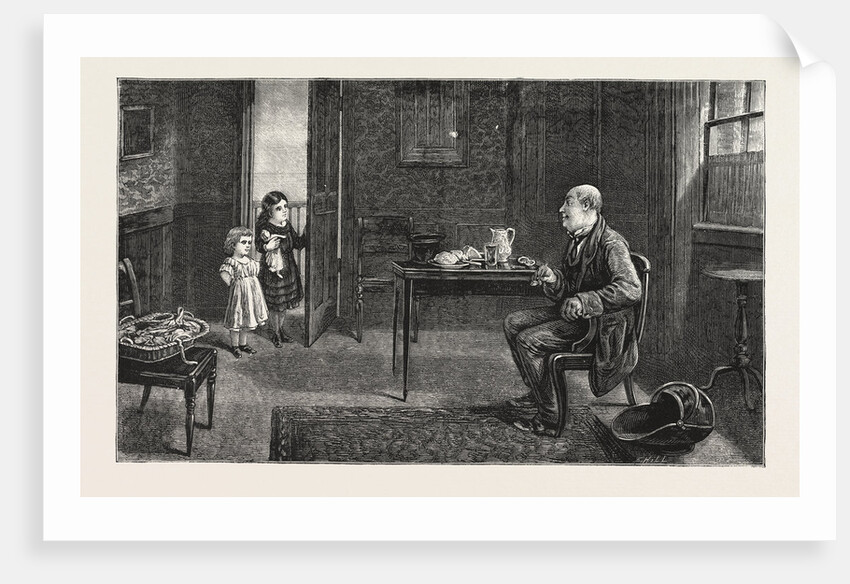 The Broker's Man. From the Picture by Alfred Dixon, in the Winter Exhibition of the Dudley Gallery, London by Anonymous