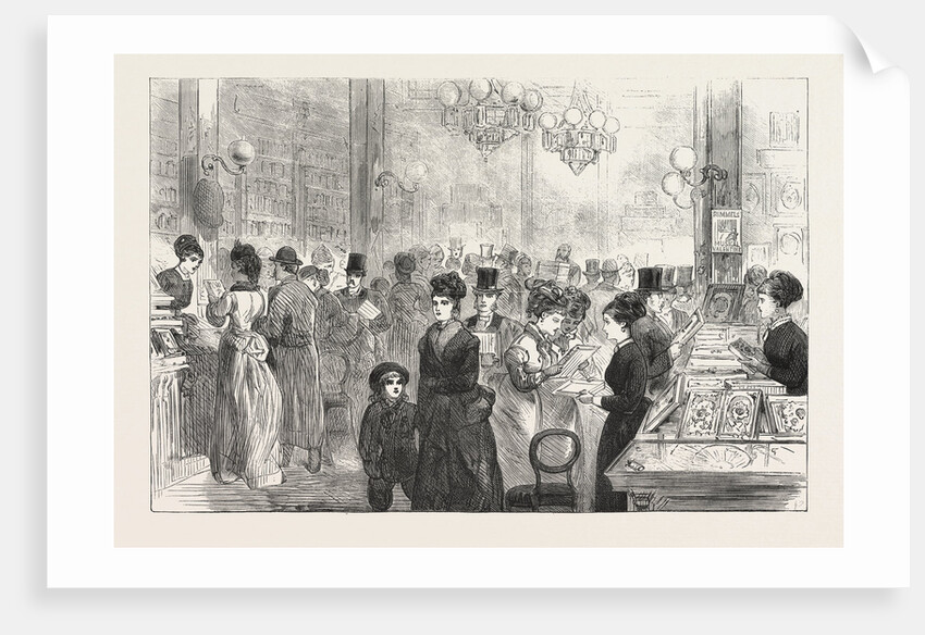 Choosing Valentines in the Nineteenth Century. Valentine's Day by Anonymous