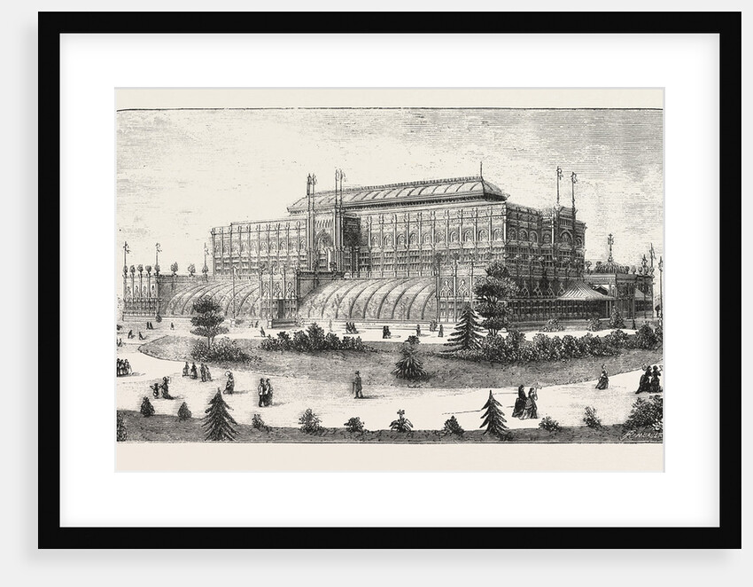 The Philadelphia Exhibition, the Horticultural Buiding, United States by Anonymous