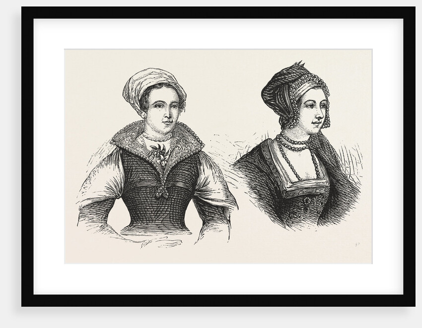 Jane Grey and Anne Boleyn, Prisoners in the Tower, London by Anonymous