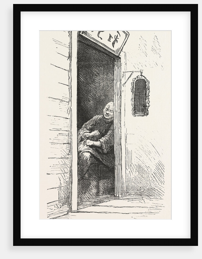 Watch Dog of a Gambling Den, the Chinese Quarters, San Francisco, United States by Anonymous