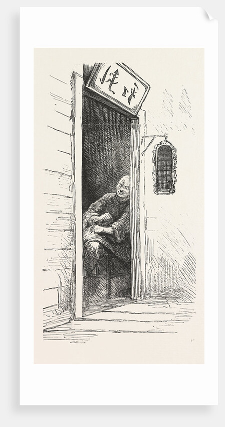 Watch Dog of a Gambling Den, the Chinese Quarters, San Francisco, United States by Anonymous