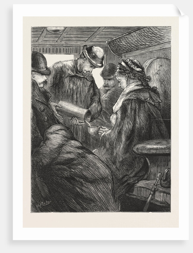 The Cup that Cheers, an Incident on the Great Northern Railway, Between Grantham and Peterborough by Anonymous