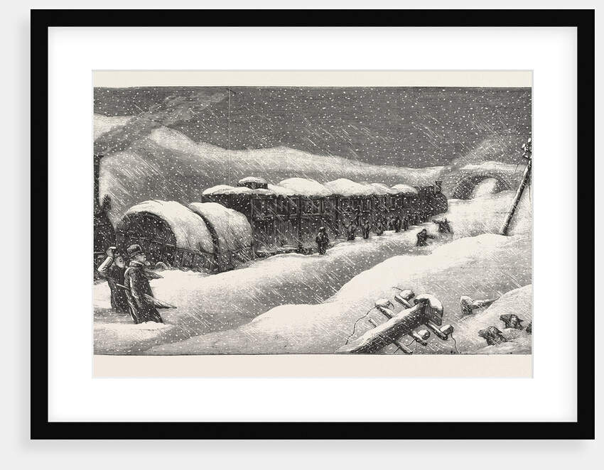 The Accident, an Incident on the Great Northern Railway, Between Grantham and Peterborough by Anonymous