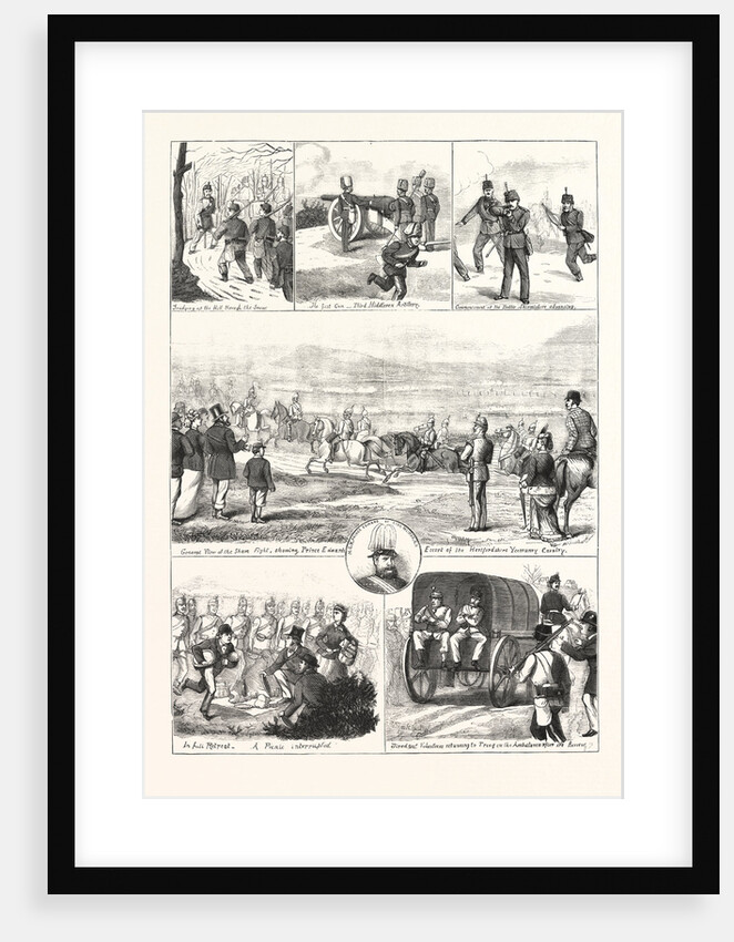 Easter Monday with the Volunteers at Tring by Anonymous