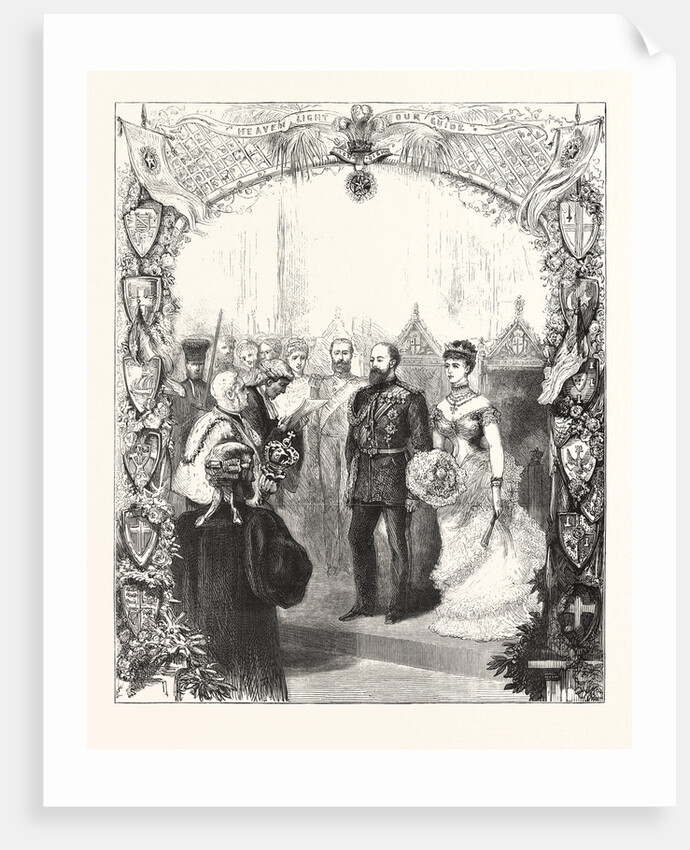 The City of London's Welcome to the Prince of Wales: Presentation of the Address in the Guildhall, London by Anonymous