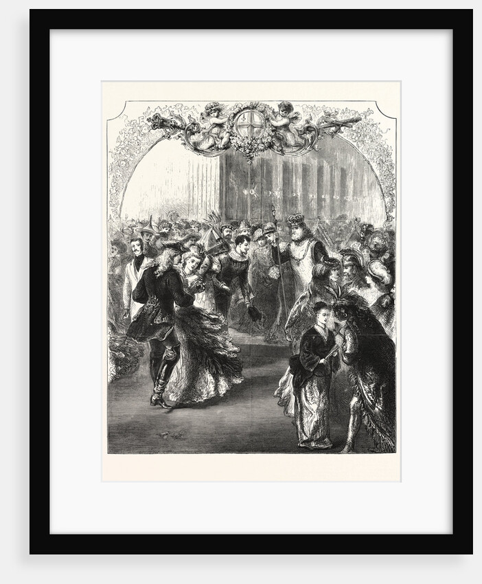 Fancy Dress Ball at the Mansion House by Anonymous