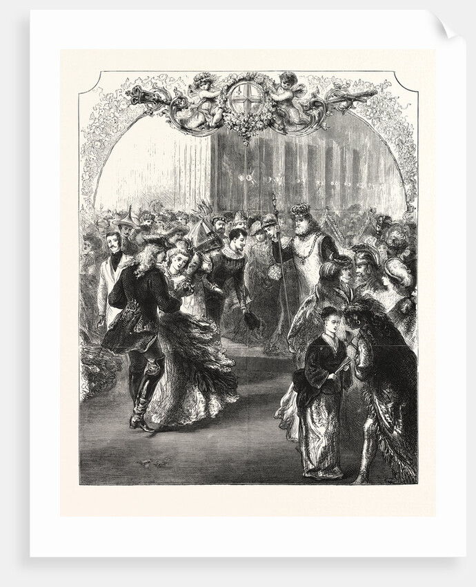 Fancy Dress Ball at the Mansion House by Anonymous