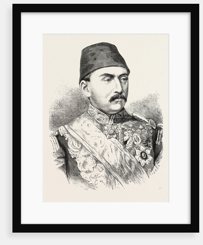 The New Sultan Mehemed Mourad V., Proclaimed on the 30th May Upon the Forced Abdication of Abdul-Aziz by Anonymous