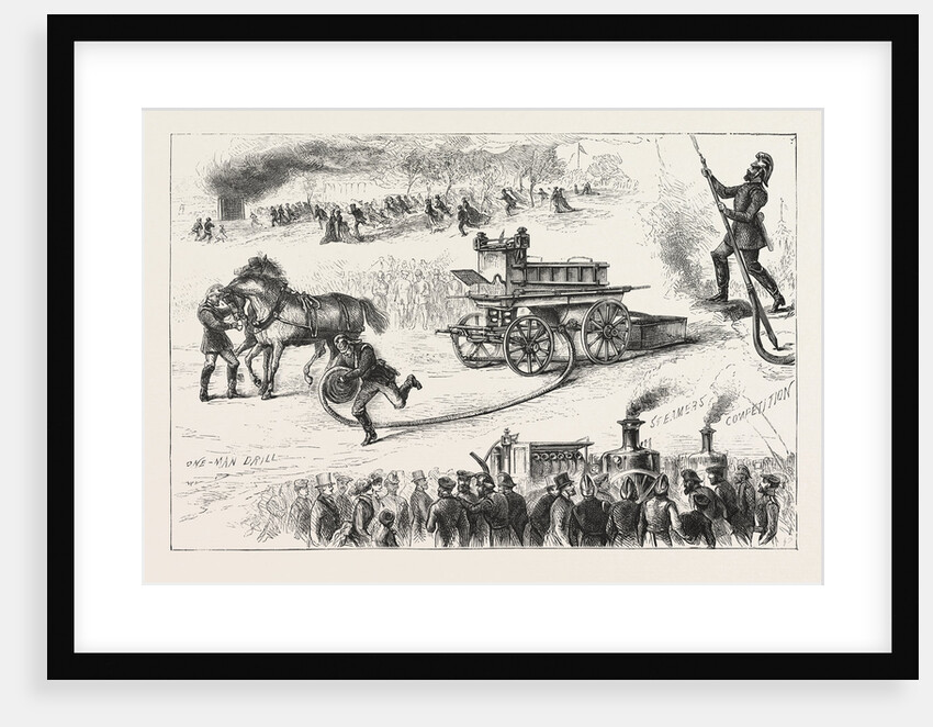 Fire Brigade Competition at the Alexandra Palace, London by Anonymous