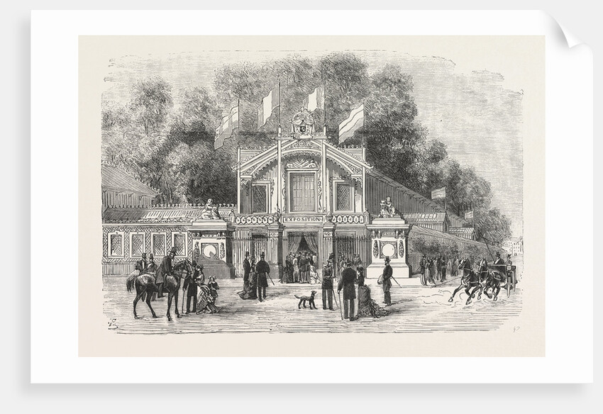 International Exhibition of Life-Saving Apparatus at Brussels: The Principal Entrance, Belgium by Anonymous