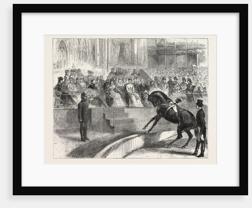 The Prince and Princess of Wales to the Crystal Palace the Royal Party Witnessing the Performance of Myer's Circus by Anonymous