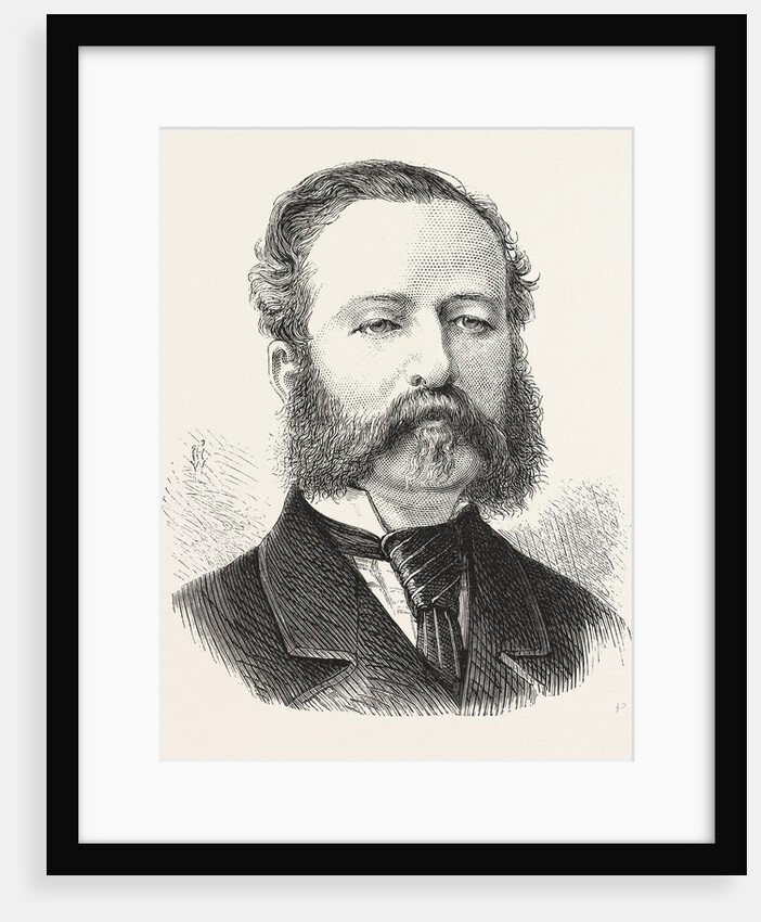 Sir Henry Drummond Wolff, K.C.M.G., M.P. for Christchurch, 1830, an English Diplomat and Conservative Party Politician by Anonymous