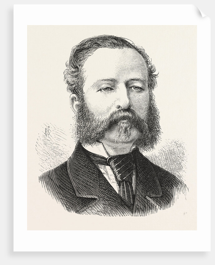 Sir Henry Drummond Wolff, K.C.M.G., M.P. for Christchurch, 1830, an English Diplomat and Conservative Party Politician by Anonymous