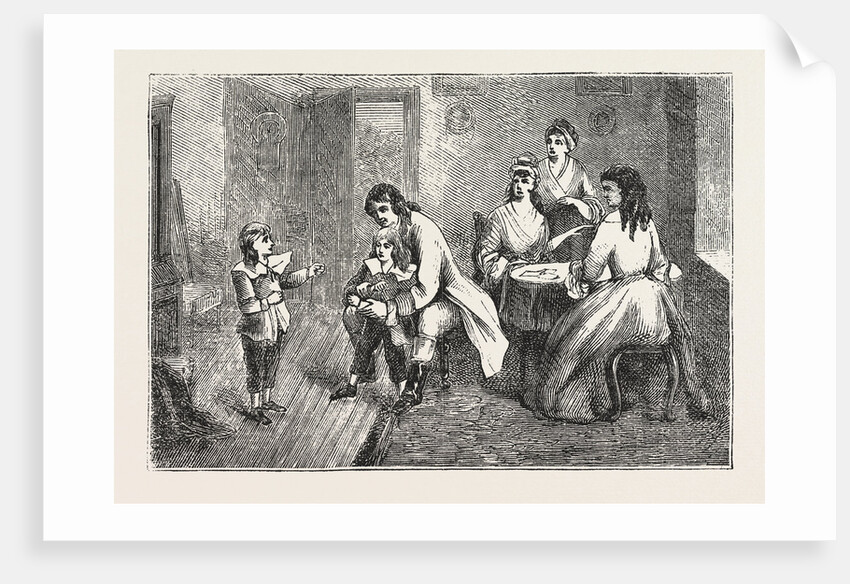 Scene from the Vicar of Wakefield by Anonymous
