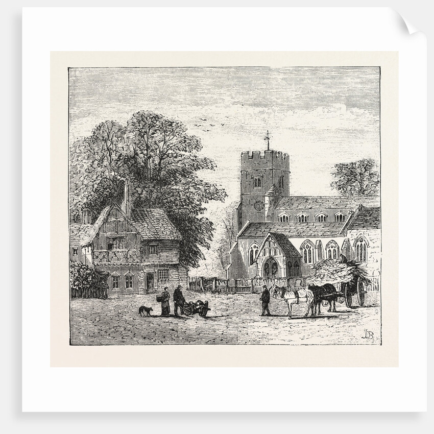 The North of London, Church End, Finchley by Anonymous