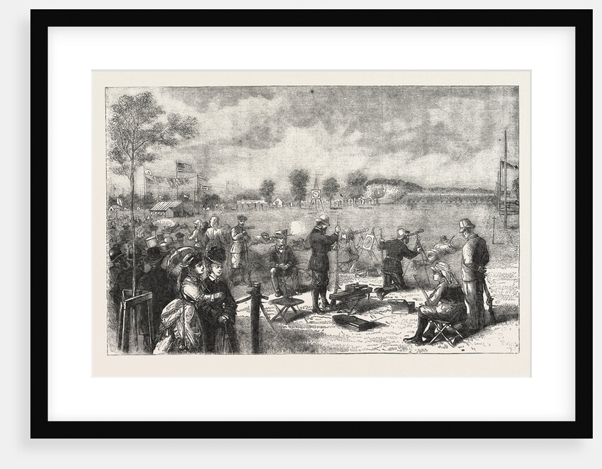 The International Rifle Match at Creedmoor, Between American, Irish, Scotch, Australian, and Canadian Teams, United States by Anonymous