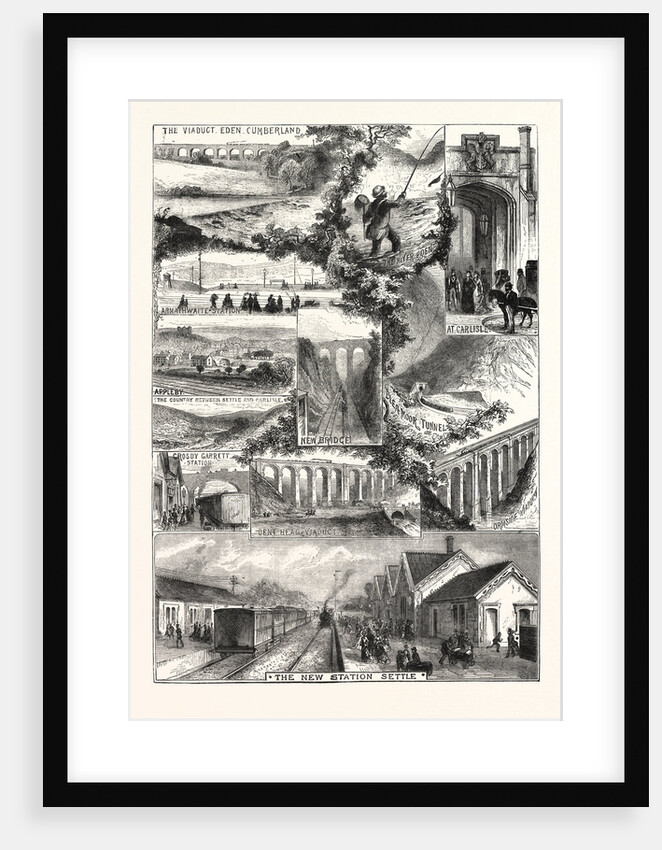 The Midland Railway Between Settle and Carlisle by Anonymous