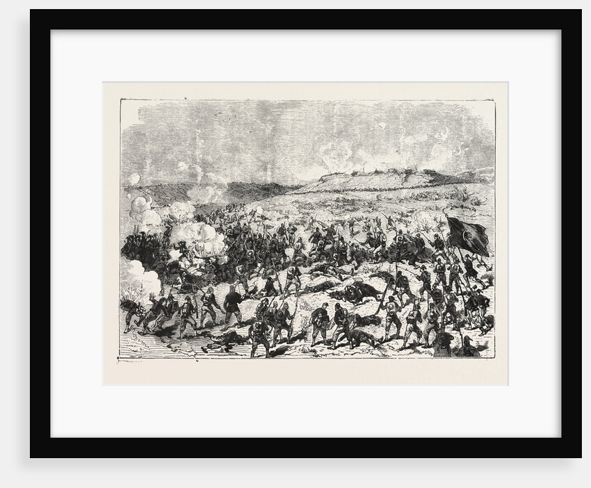 The War, Attack on the Redoubt of Schumatoraz by the Turkish Imperial Guard by Anonymous